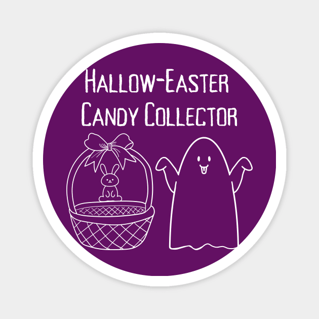 Halloween Easter Candy Collector Magnet by TheMavenMedium